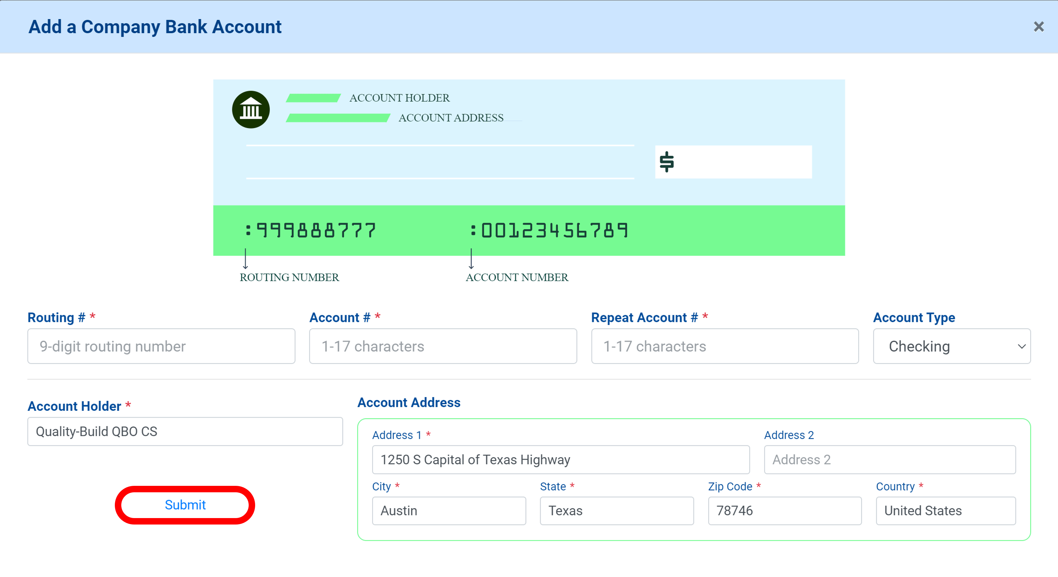 Connecting To Your Bank Account